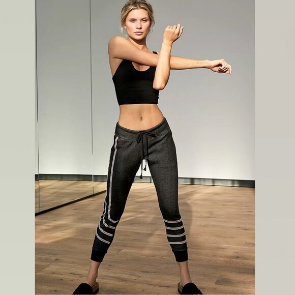 NWT Free People Far Out Jogger Black Sz Large New With Tags Bohemian Loungewear - Picture 4 of 7